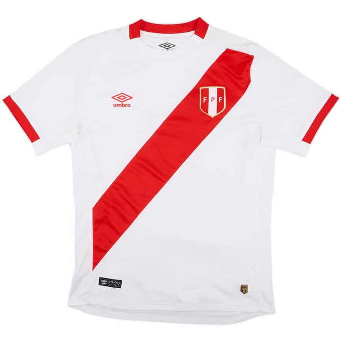 2015 Peru Home Shirt - 9/10 - (M)