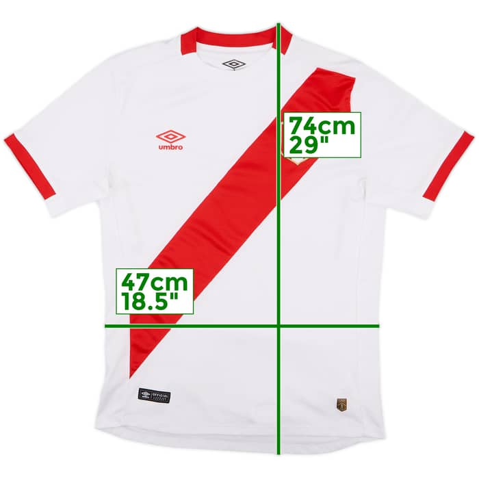 2015 Peru Home Shirt - 9/10 - (M)