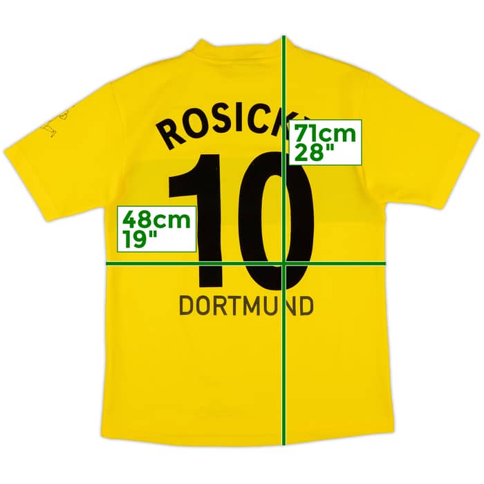 2002-03 Borussia Dortmund Home Shirt Rosicky #10 - 7/10 - (S)