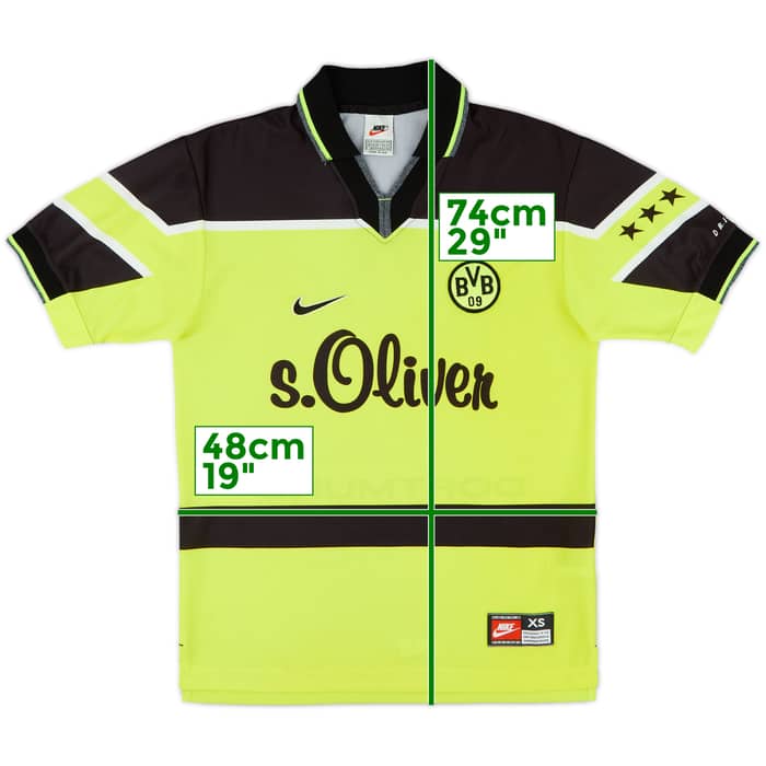 1997-98 Borussia Dortmund Home Shirt - 8/10 - (XS)