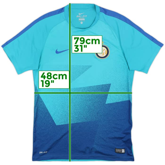 2016-17 Inter Milan Nike Training Shirt - 7/10 - (M)