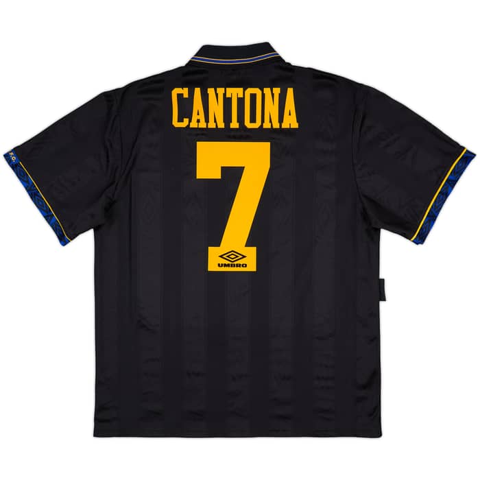 1993-95 Manchester United Away Shirt Cantona #7 - 10/10 - (L)