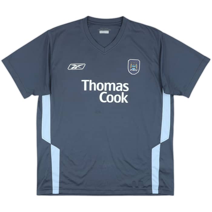 2005-06 Manchester City Reebok Training Shirt - 7/10 - (L)