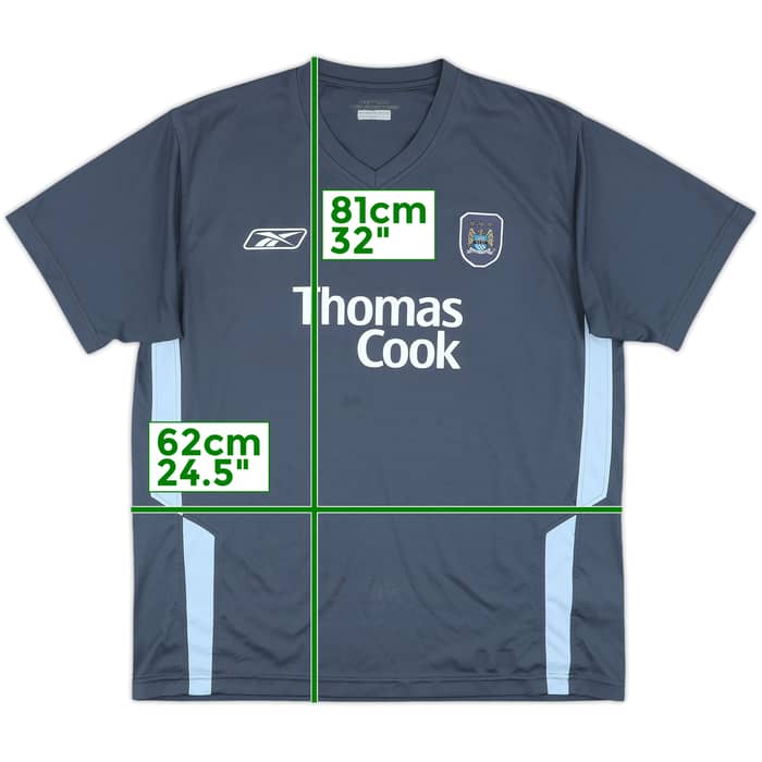 2005-06 Manchester City Reebok Training Shirt - 7/10 - (L)