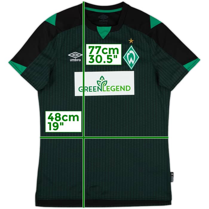 2021-22 Werder Bremen Third Shirt - 10/10 - (M)