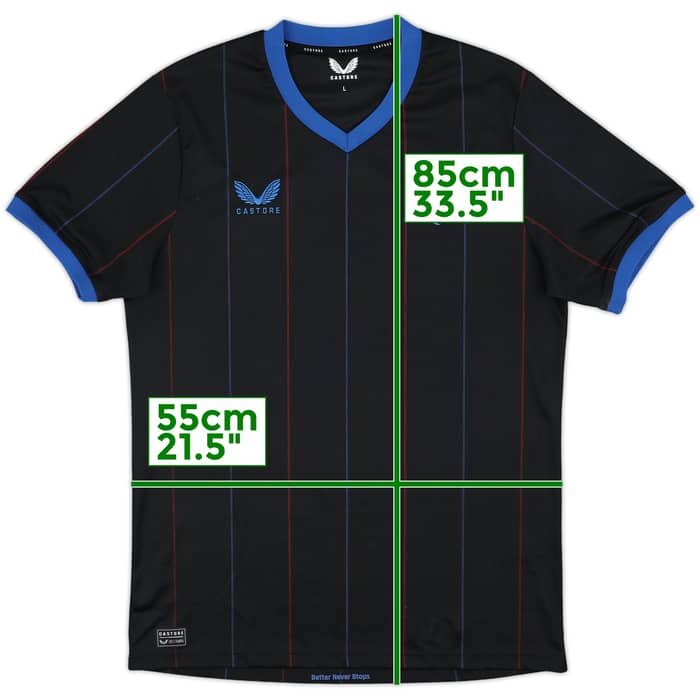 2022-23 Rangers Fourth Shirt - 10/10 - (L)
