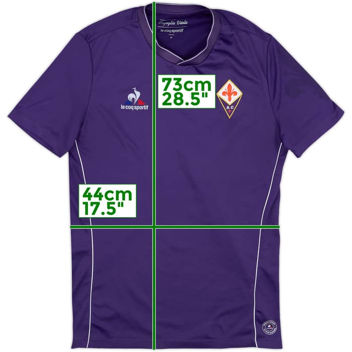 2015-16 Fiorentina Home Shirt - 8/10 - (M)