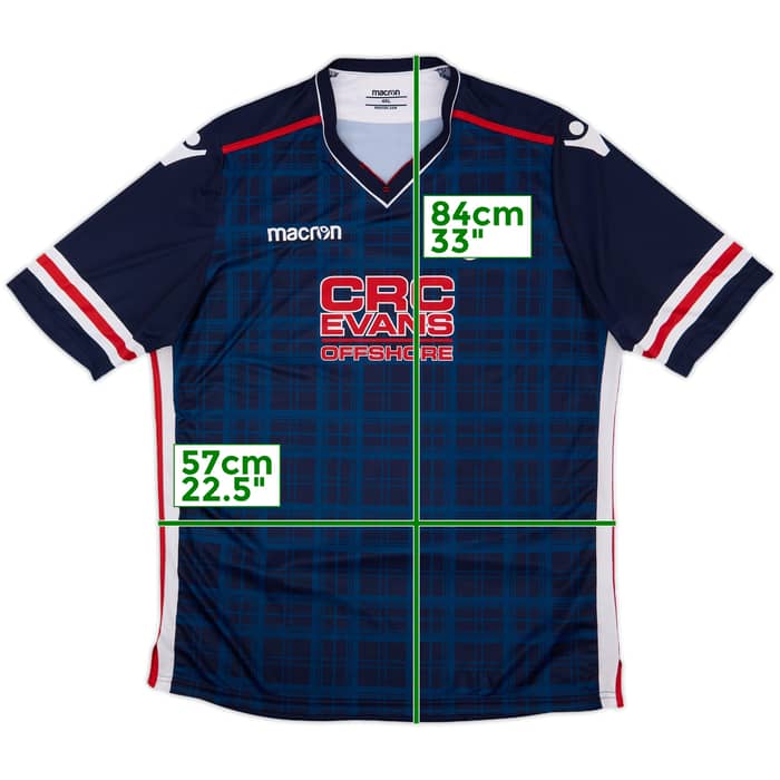 2017-18 Ross County Home Shirt - 9/10 - (4XL)