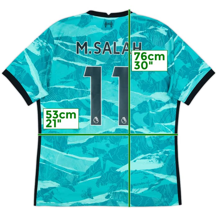 2020-21 Liverpool Away Shirt M.Salah #11 - 6/10 - (L)