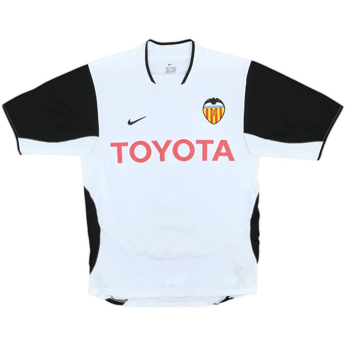 2003-04 Valencia Home Shirt Marta #6 - 8/10 - (S)