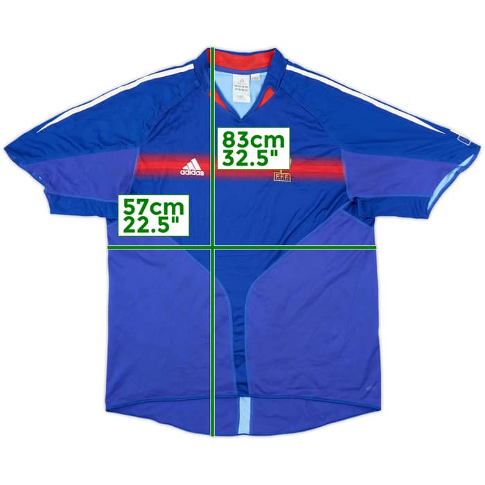 2004-06 France Home Shirt - 5/10 - (XL)