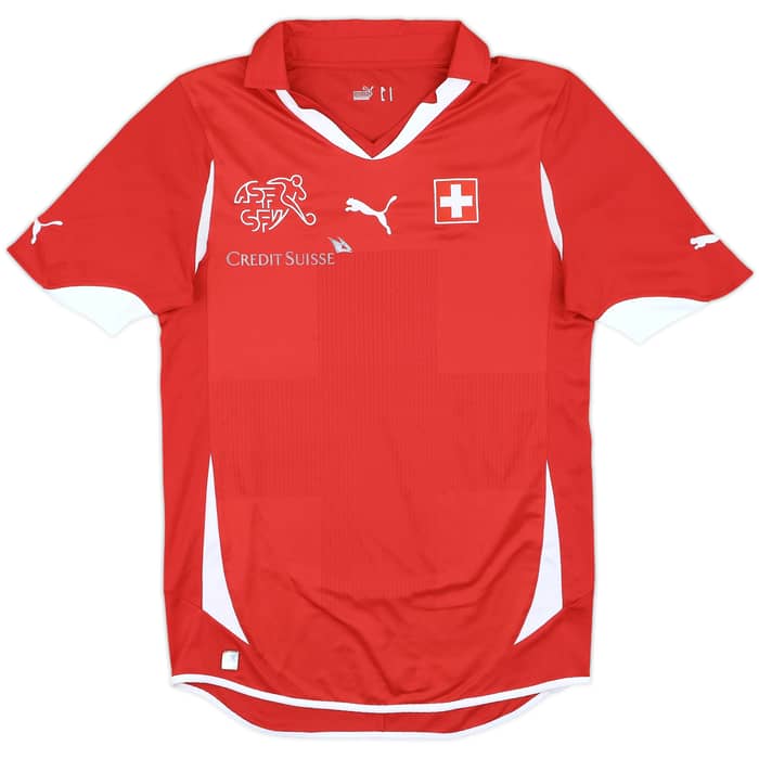 2010-11 Switzerland Home Shirt - 6/10 - (S)