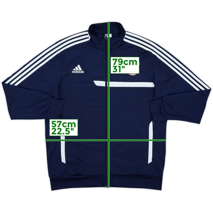 2013-14 Bayern Munich adidas Track Jacket - 6/10 - (L/XL)