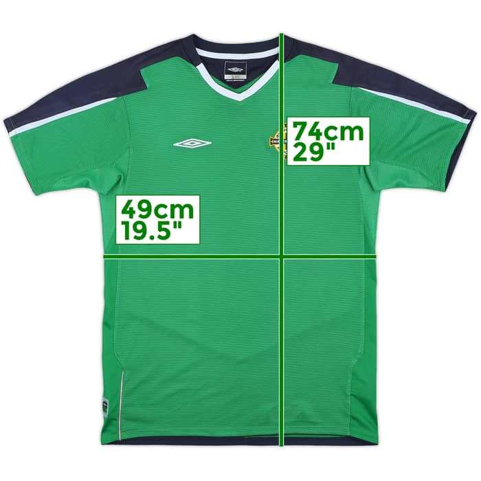 2004-05 Northern Ireland Home Shirt - 8/10 - (M)