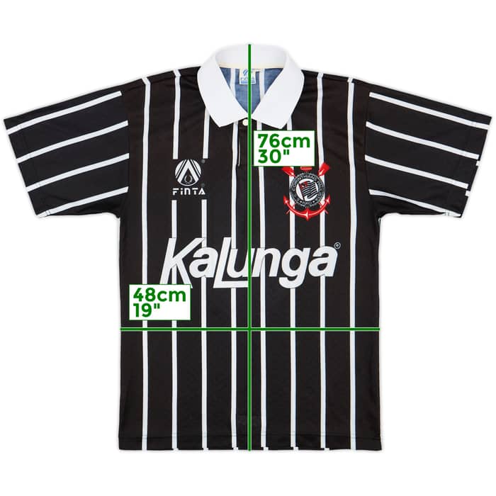 1993 Corinthians Away Shirt #9 - 9/10 - (M)