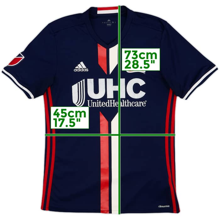 2016 New England Revolution Home Shirt - 6/10 - (M)