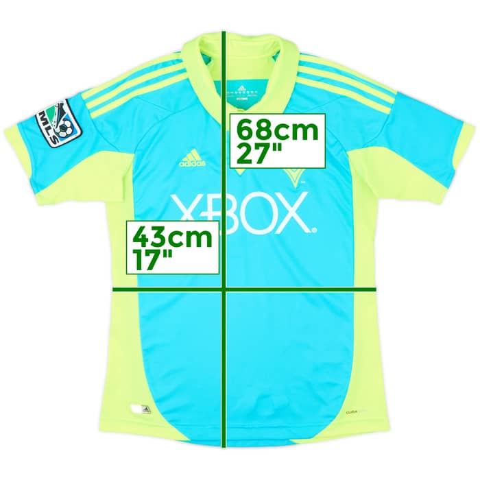 2012-13 Seattle Sounders Third Shirt - 10/10 - (L.Boys)