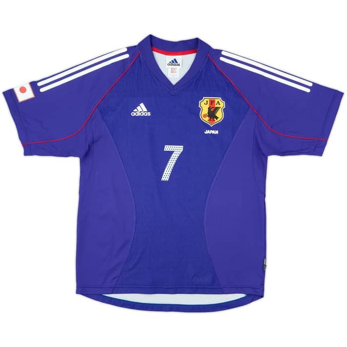 2002-04 Japan Home Shirt Nakata #7 - 10/10 - (L)