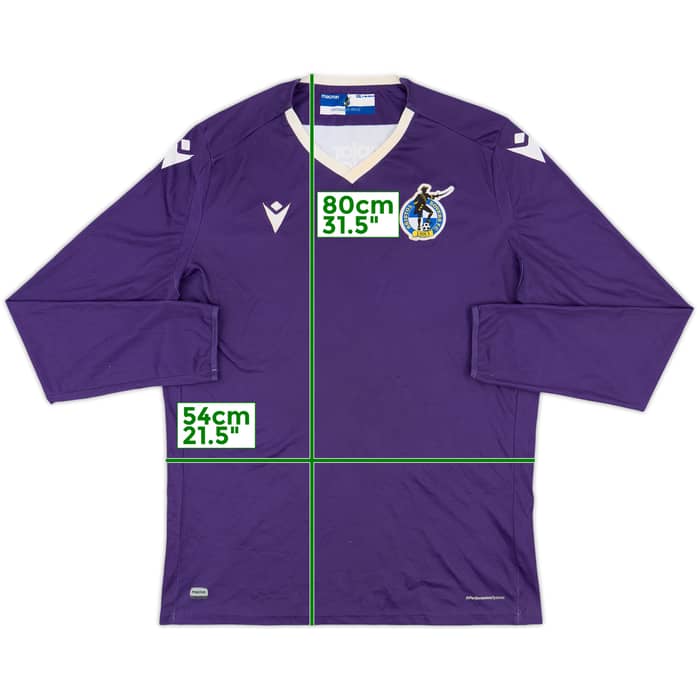 2020-21 Bristol Rovers Macron Training L/S Shirt - 6/10 - (XXL)
