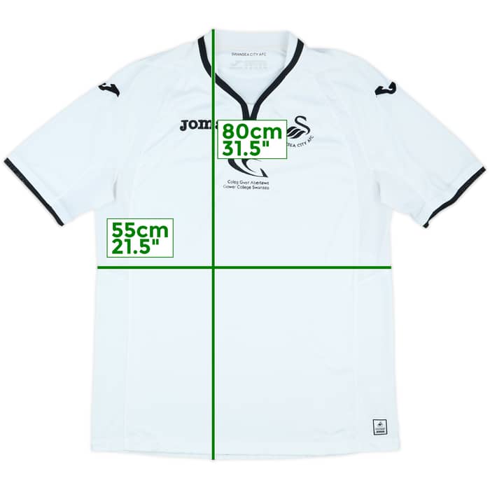2017-18 Swansea Home Shirt - 8/10 - (XXL)