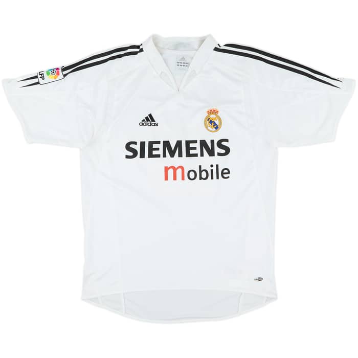 2004-05 Real Madrid Home Shirt Beckham #23 - 6/10 - (M)