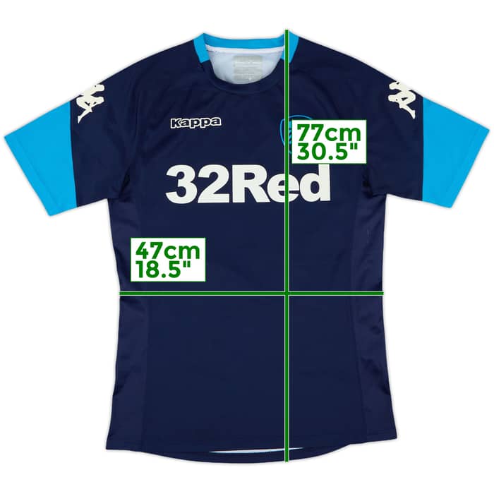 2018-19 Leeds United Kappa Training Shirt - 8/10 - (M)