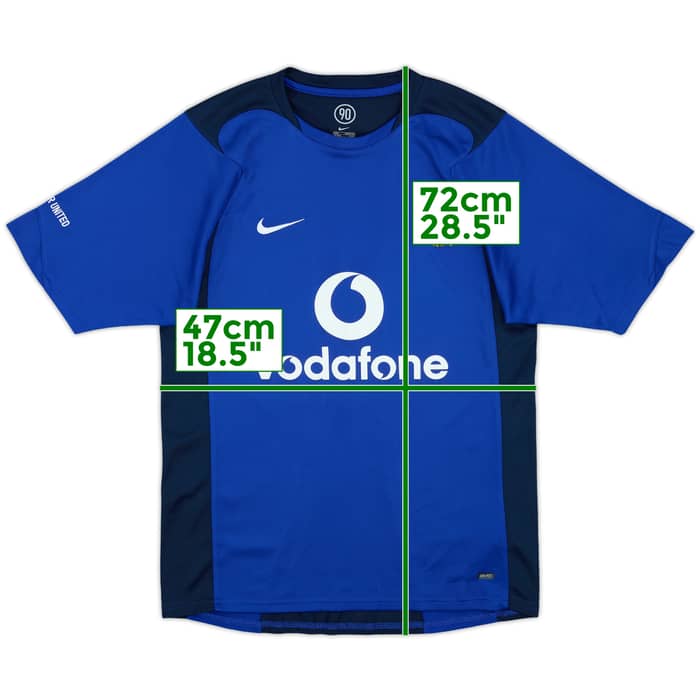 2003-04 Manchester United Nike Training Shirt - 8/10 - (S)