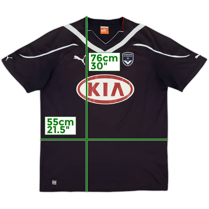 2010-11 Bordeaux Home Shirt - 8/10 - (L)