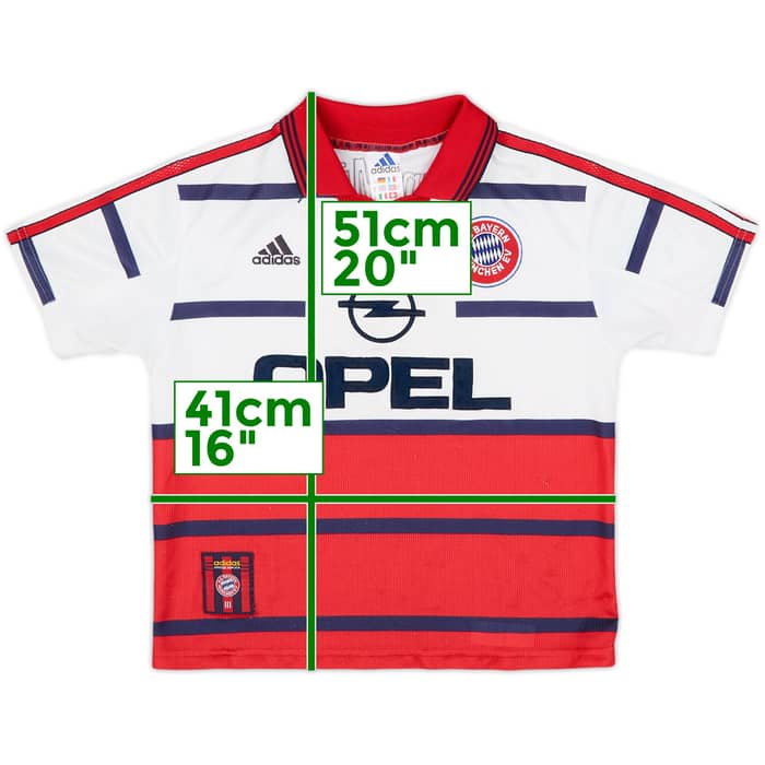 1998-00 Bayern Munich Away Shirt - 6/10 - (S.Boys)