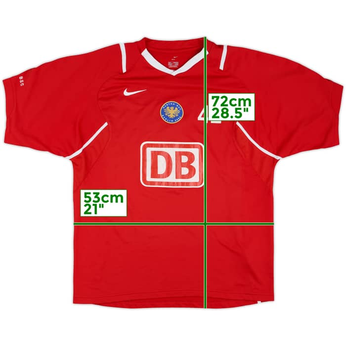 2006-07 Hertha Berlin Nike Player Issue Training Shirt #42 - 7/10 - (L)