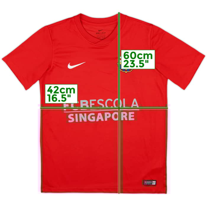 2017-18 Barcelona Nike Training Shirt - 9/10 - (L.Boys)