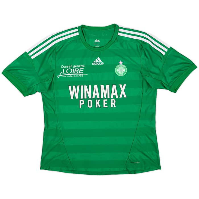 2012-13 Saint Etienne Home Shirt - 8/10 - (L)