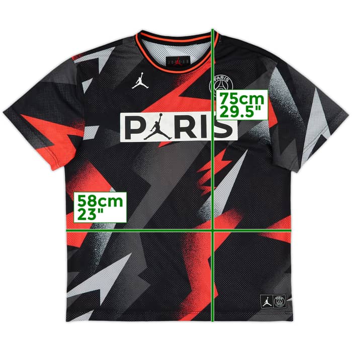 2019-20 Paris Saint-Germain Jordan Basketball Shirt - 6/10 - (M)