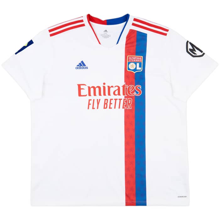 2021-22 Lyon Home Shirt L.Paqueta #10 - 8/10 - (XXL)