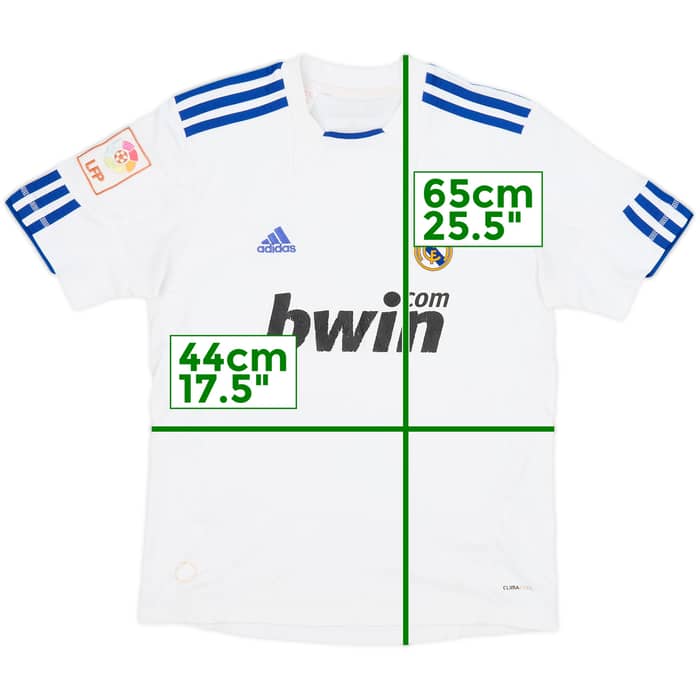 2010-11 Real Madrid Home Shirt - 4/10 - (L.Boys)