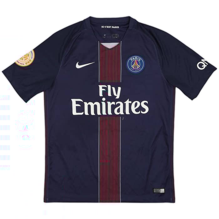 2016-17 Paris Saint-Germain Home Shirt Ben Arfa #21 - 6/10 - (M)