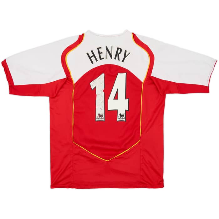 2004-05 Arsenal Home Shirt Henry #14 - 5/10 - (M)