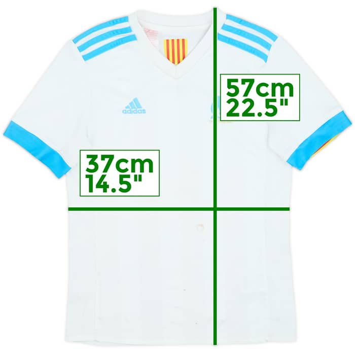 2017-18 Olympique Marseille Home Shirt - 5/10 - (M.Boys)