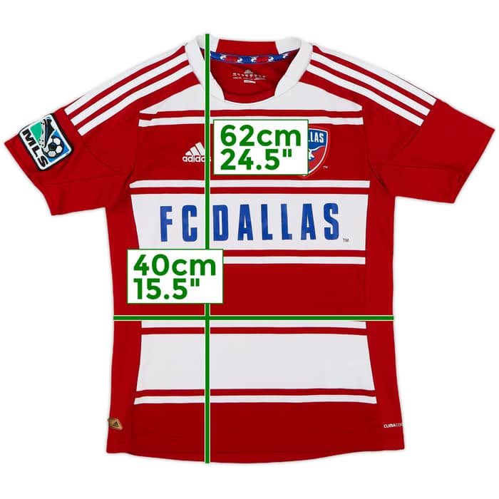 2012-14 FC Dallas Home Shirt - 7/10 - (M.Boys)