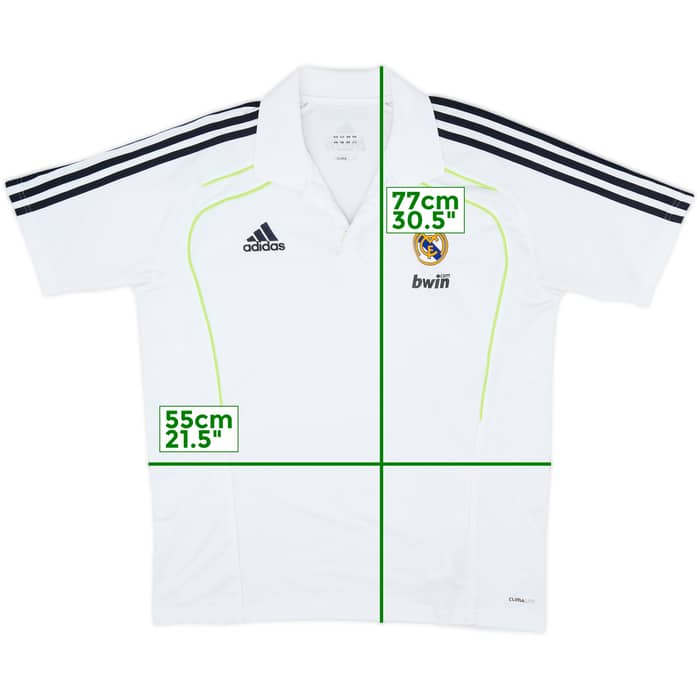 2010-11 Real Madrid adidas Polo Shirt - 9/10 - (L/XL)