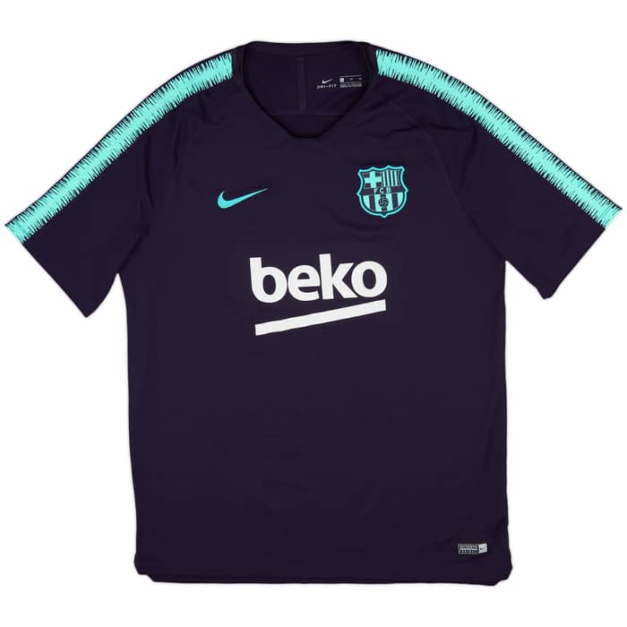 2018-19 Barcelona Nike Training Shirt - 9/10 - (XL)