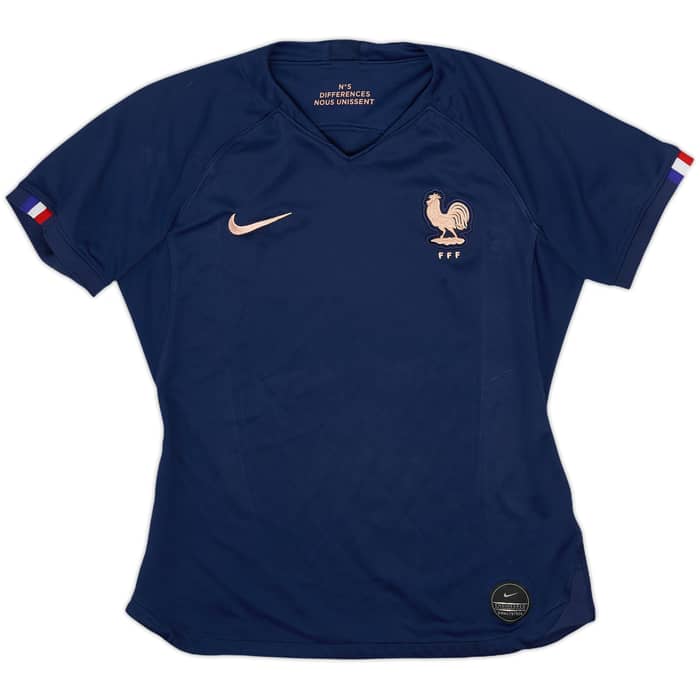 2019 France Centenary Home Shirt - 9/10 - (Women's S)