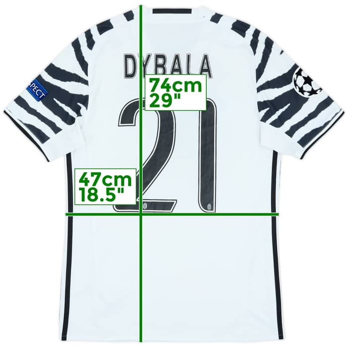 2016-17 Juventus Third Shirt Dybala #21 - 4/10 - (S)