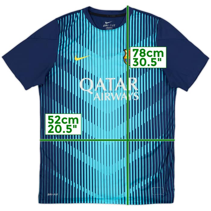 2014-15 Barcelona Nike Training Shirt - 6/10 - (L)