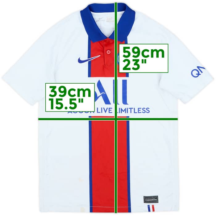 2020-21 Paris Saint-Germain Away Shirt - 6/10 - (M.Boys)