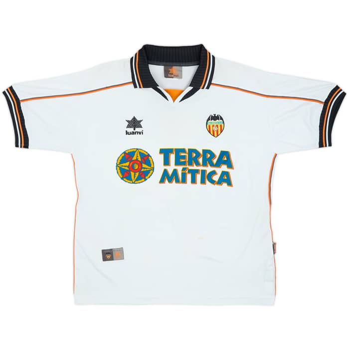 1999-00 Valencia Home Shirt - 6/10 - (S)
