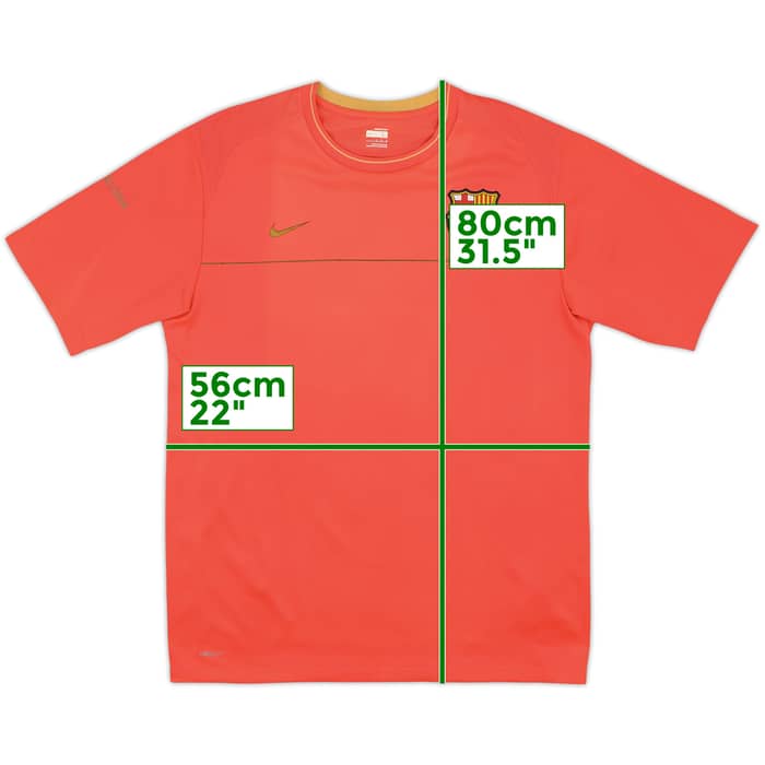 2008-09 Barcelona Nike Training Shirt - 8/10 - (L)