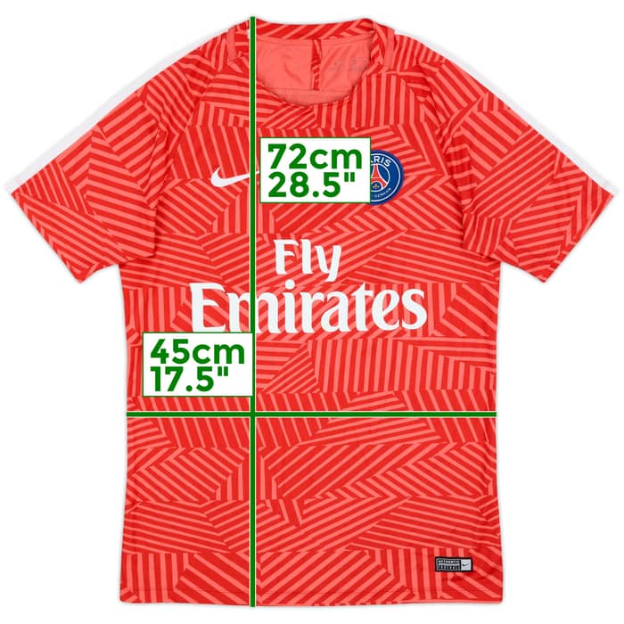 2016-17 Paris Saint-Germain Nike Training Shirt - 6/10 - (S)