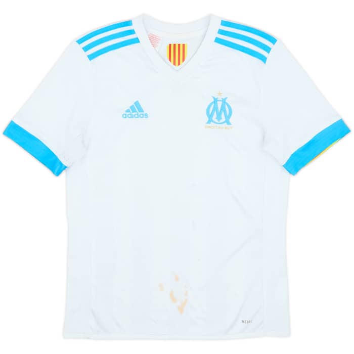2017-18 Olympique Marseille Home Shirt - 4/10 - (L.Boys)