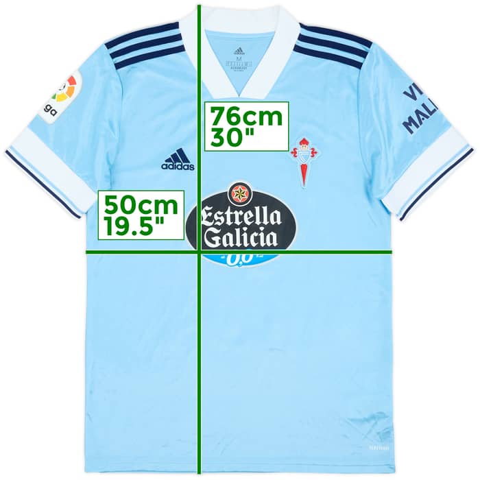 2020-21 Celta Vigo Home Shirt - 10/10 - (M)